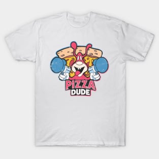 Retro Pizza Dude T-Shirt